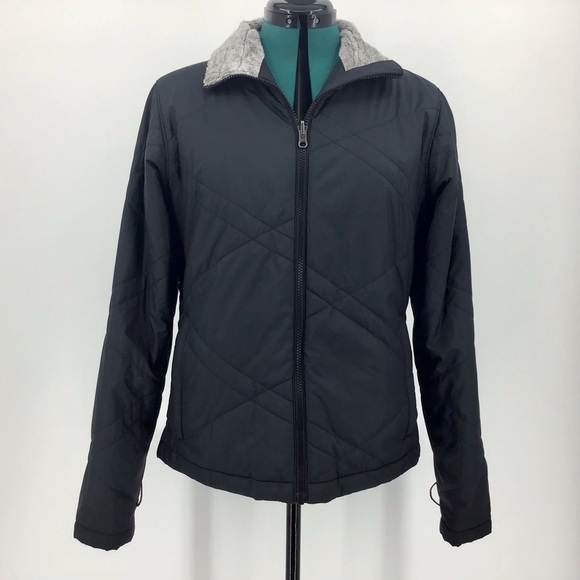 Columbia Sleet to Street Purple Plaid Parka, Med - Picture 11 of 16